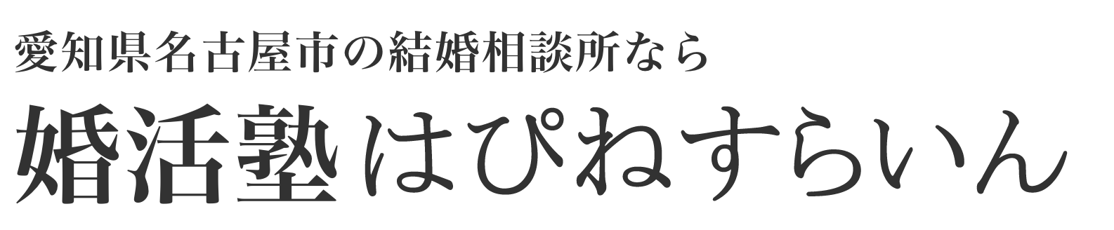 愛知県名古屋市の結婚相談所はぴねすらいん